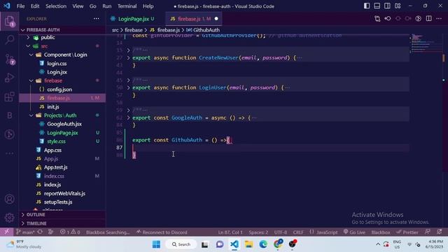 Github Auth Integration in Reactjs | Firebase With Reactjs #4 | Bugslogger смотреть онлайн