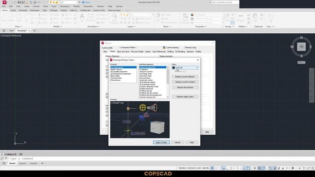 AutoCAD 2024 settings การตั้งค่าก่อนเขียนแบบ смотреть онлайн