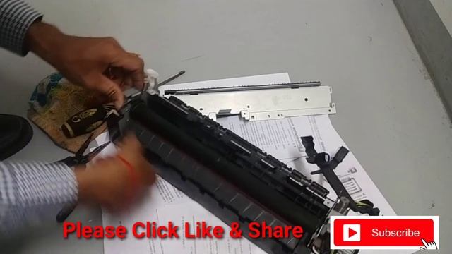 How To Change Fixing Canon IR-2525|Fixing Film Canon Ir-2525 2535 2545