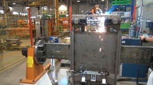 Сварочный робот Kuka на нашем производстве.