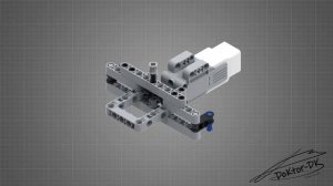 Поворотный механизм. Инструкция по сборке. LEGO EV3.