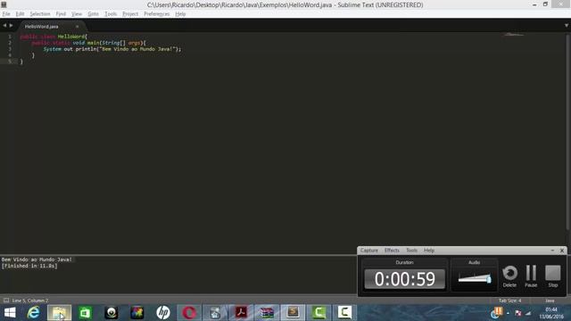 Java no sublime text 3 смотреть онлайн