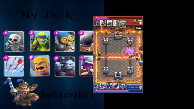 Clash Royale: Arena 4 Deck! смотреть онлайн