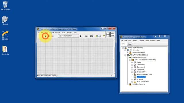LabVIEW code: "IP Integration" node for VHDL code reuse (expected results) смотреть онлайн