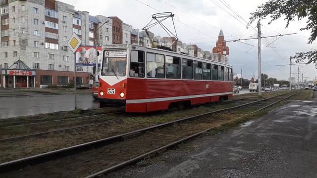 Трамвай ктм 71-605 Омск смотреть онлайн