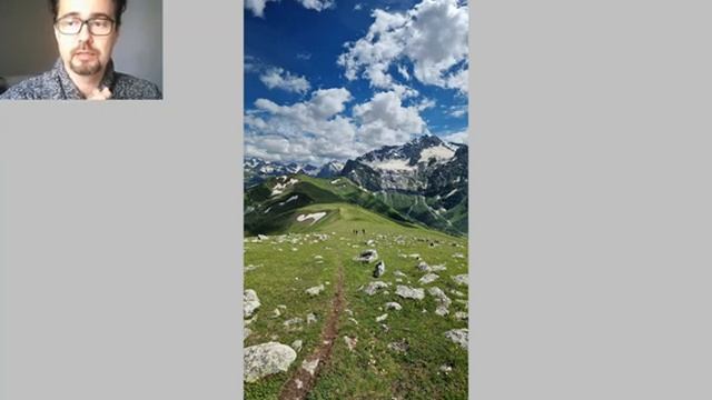 Съёмка вертикальной панорамы в пейзаже смотреть онлайн