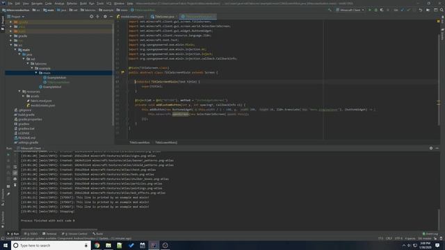 Fabric Dev Tutorial | Custom Title Screen Button смотреть онлайн