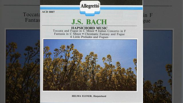 6 Little Preludes: No. 2 in C Minor, BWV 934 смотреть онлайн