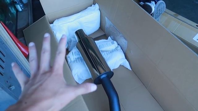 FINALLY NEW EXHAUST FOR MY RHD RX7!! смотреть онлайн