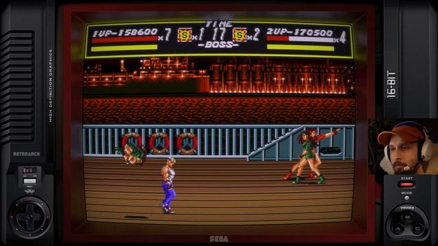 Прохождение с Трофеями|КооП|SEGA|Streets of Rage 1, в Японии название Bare Knuckle: Ikari no Tekken смотреть онлайн