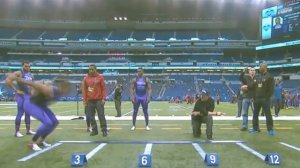 Мировой рекорд по прыжкам в длину с места 373 см