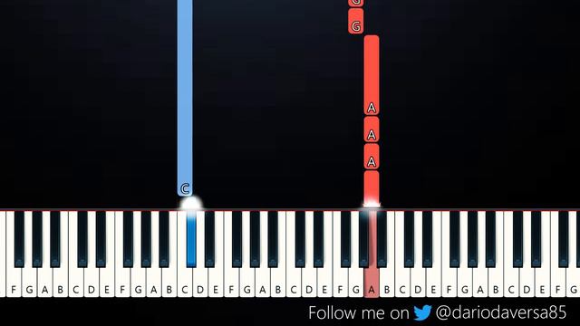 MIRACULOUS SANTA CLAWS - Cat in the night Tales of Ladybug and Cat Noir (SLOW EASY PIANO TUTORIAL) смотреть онлайн