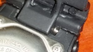 Замена ремешка часов G-shock