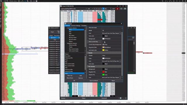 ATAS | Order Flow Trading - Smart DOM (Depth of Market) Tutorial and Walkthrough смотреть онлайн