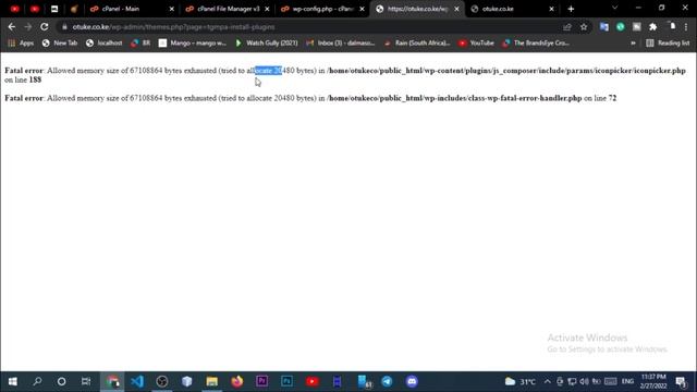 WordPress Debugging 500 Error Plugin, Theme installation or Development Errors смотреть онлайн