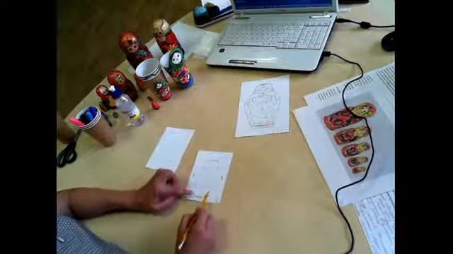 Мастер-класс "Матрёшка" смотреть онлайн