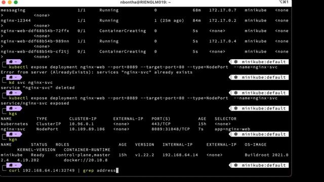 DevOps Tutorials | Creating K8s Nginx deployment and Expose a service Node port | cloudlearnhub смотреть онлайн