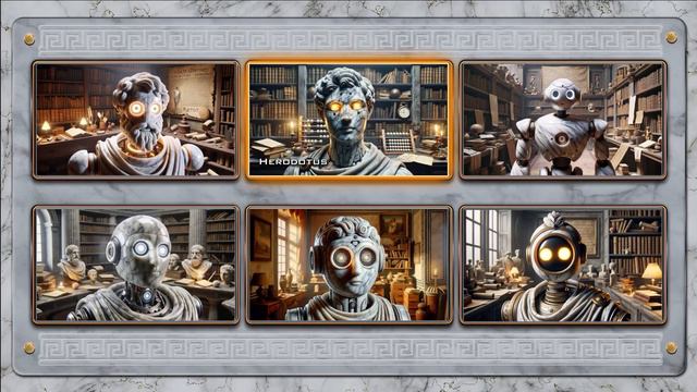 Robots Discuss The Age of Pericles смотреть онлайн