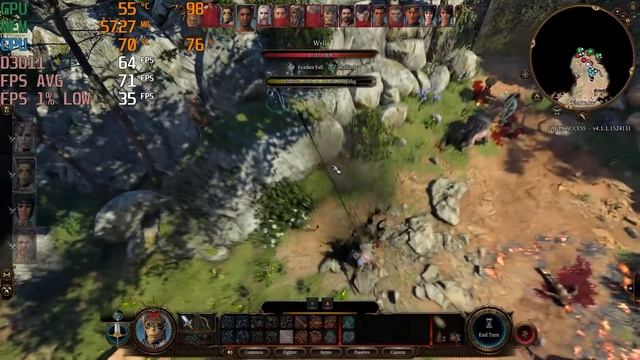 Baldur's Gate 3: i7-12700F + RX 6600 | 1080p | Ultra Settings смотреть онлайн