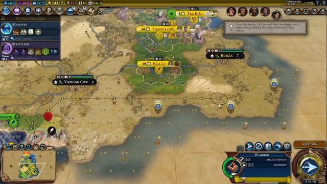 CIV 6 Deity - All special mods on, part 2 смотреть онлайн