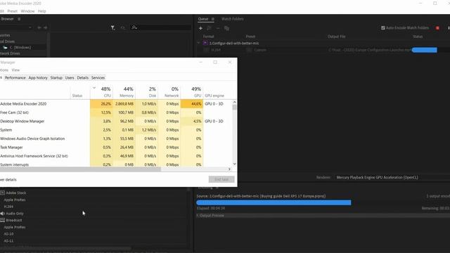 Adobe Primer Pro 2020 Renders Performance смотреть онлайн