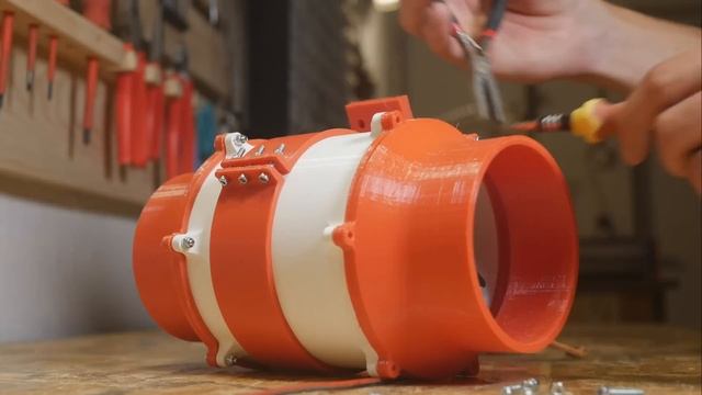 3D Printing a Laser Duct Fan смотреть онлайн