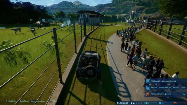 Jurassic World Evolution Gameplay 🦖 Building the WORLDS BEST Jurassic Park ep 33 смотреть онлайн