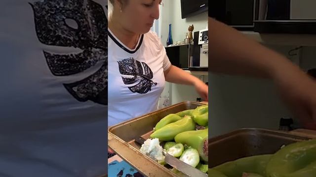 Как готовить фаршированные перцы смотреть онлайн