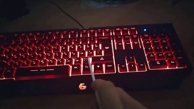 игровая клавиатура с подсветкой GEMBIRD KB-G300L отзыв смотреть онлайн