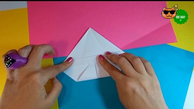 Manualidades de Halloween con papel Fáciles Dulceros Cajitas hojas colores Niños adornos origami смотреть онлайн