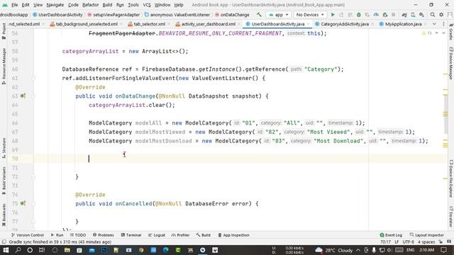 Book App Firebase | 15 show Book User | Android Studio | Ict Foysal | Java смотреть онлайн