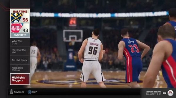 NBA LIVE 19. Gameplay Series #1 (ПЕРВАЯ ИГРА В НБА)