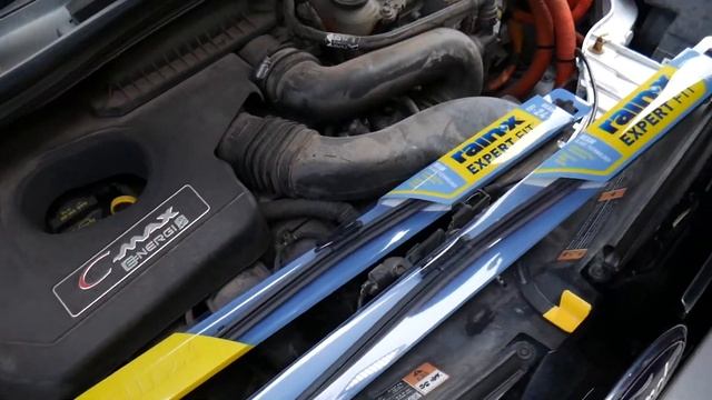 FORD C MAX FRONT WINDSHIELD WIPERS REMOVAL REPLACEMENT INSTALLATION смотреть онлайн