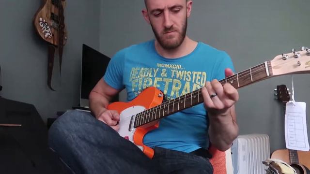 Pete Wilson - New Orange Squire Affinity Telecaster смотреть онлайн