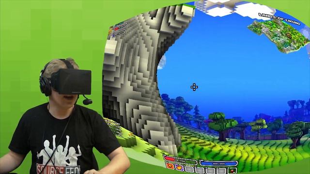 Cube World on the Oculus Rift смотреть онлайн