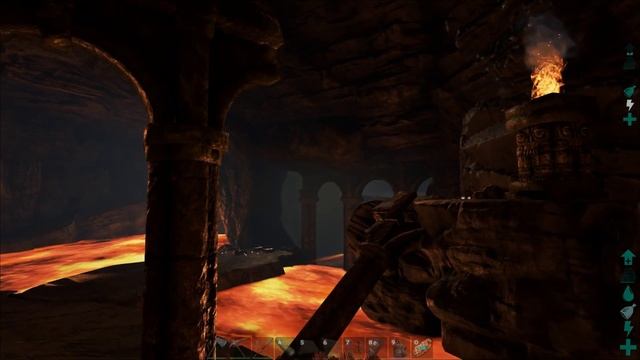 Ark: The Center Map Lava Cave смотреть онлайн