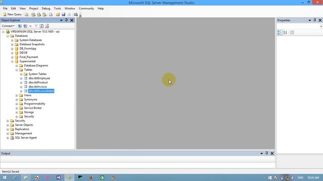 Create A Diagram with SQL server 2012 смотреть онлайн