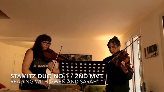 Stamitz duo no 1 for two violas смотреть онлайн