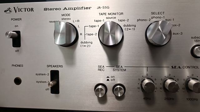 Victor(JVC) Stereo Amplifier JA-S5G - When I look into your eyes смотреть онлайн