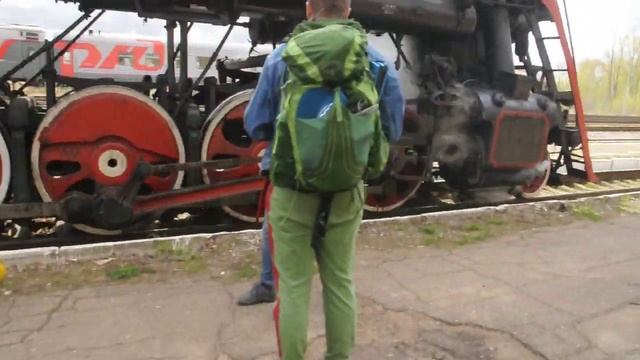 отправление паровоза на водоразборную колонку. вокзал Осташков, 29 апреля 2023 года смотреть онлайн