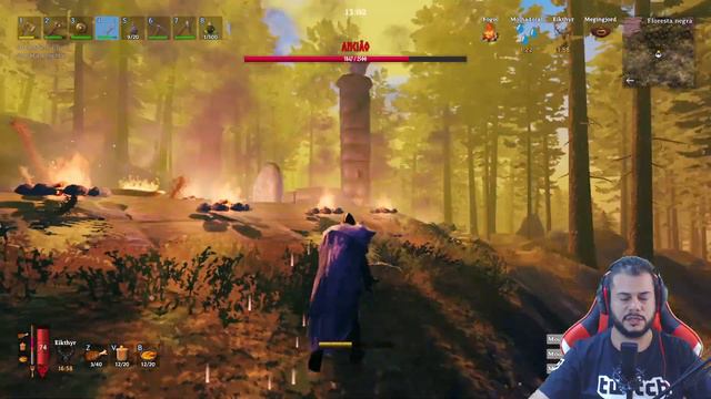 VALHEIM - Como Solar Fácil o Ancião, O Segundo Boss do Jogo. смотреть онлайн