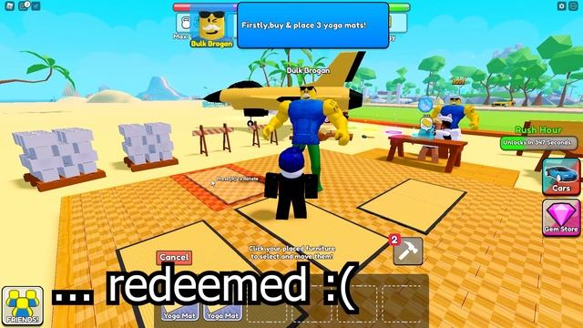 2022 CODES Roblox gym tycoon, FREE energy, FREE Pets, FREE Gems, GYM TYCOON, secret codes, new code смотреть онлайн