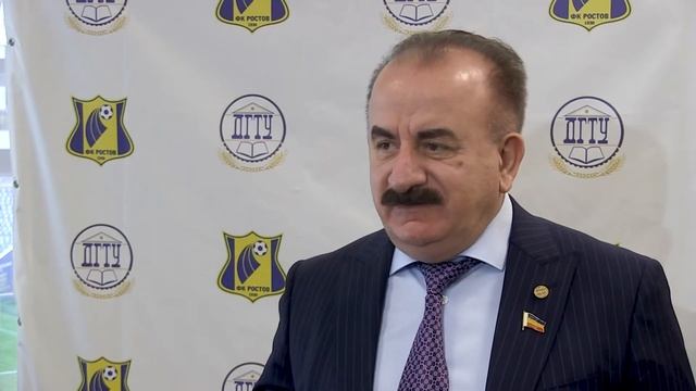 Подписание соглашения между ДГТУ и ФК «Ростов» смотреть онлайн