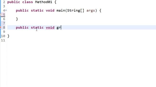 05 Methods - 01 Void Method смотреть онлайн