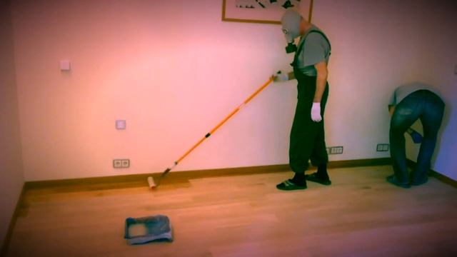 Грунтовка на растворителе. Паркетные работы. смотреть онлайн