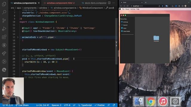 RxJs to Move the Mac Window (part 1) смотреть онлайн