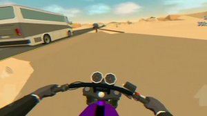 ЕЗДА по ПУСТЫНЕ!|Играем в Cafe race!