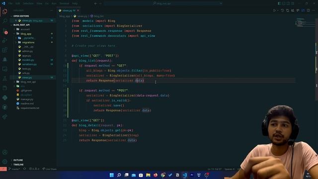 Serializer's POST Request | DRF смотреть онлайн