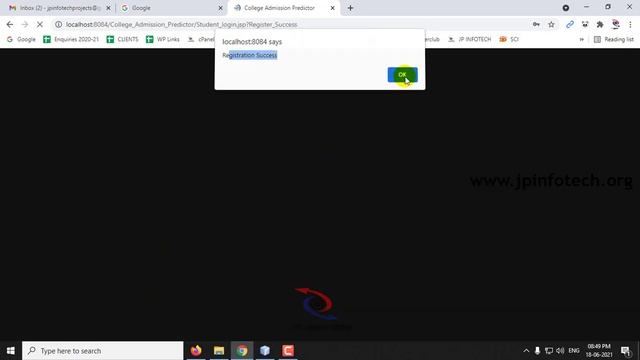 College Admission Predictor | Java Web Application Final Year Project 2023 смотреть онлайн