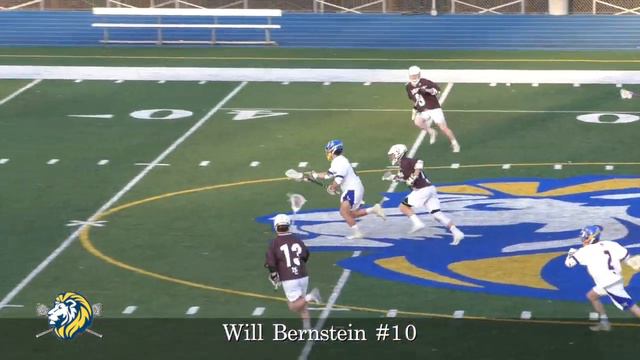 Will Bernstein Lacrosse FOGO Midfielder | Class of 2019 | Spring 2018 Highlights смотреть онлайн